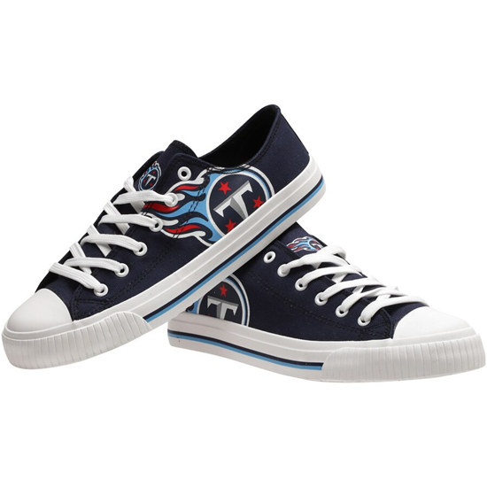 Women's Tennessee Titans Repeat Print Low Top Sneakers 002 Women's Tennessee Titans Repeat Print Low Top Sneakers 002